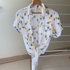 Pineapple button down
